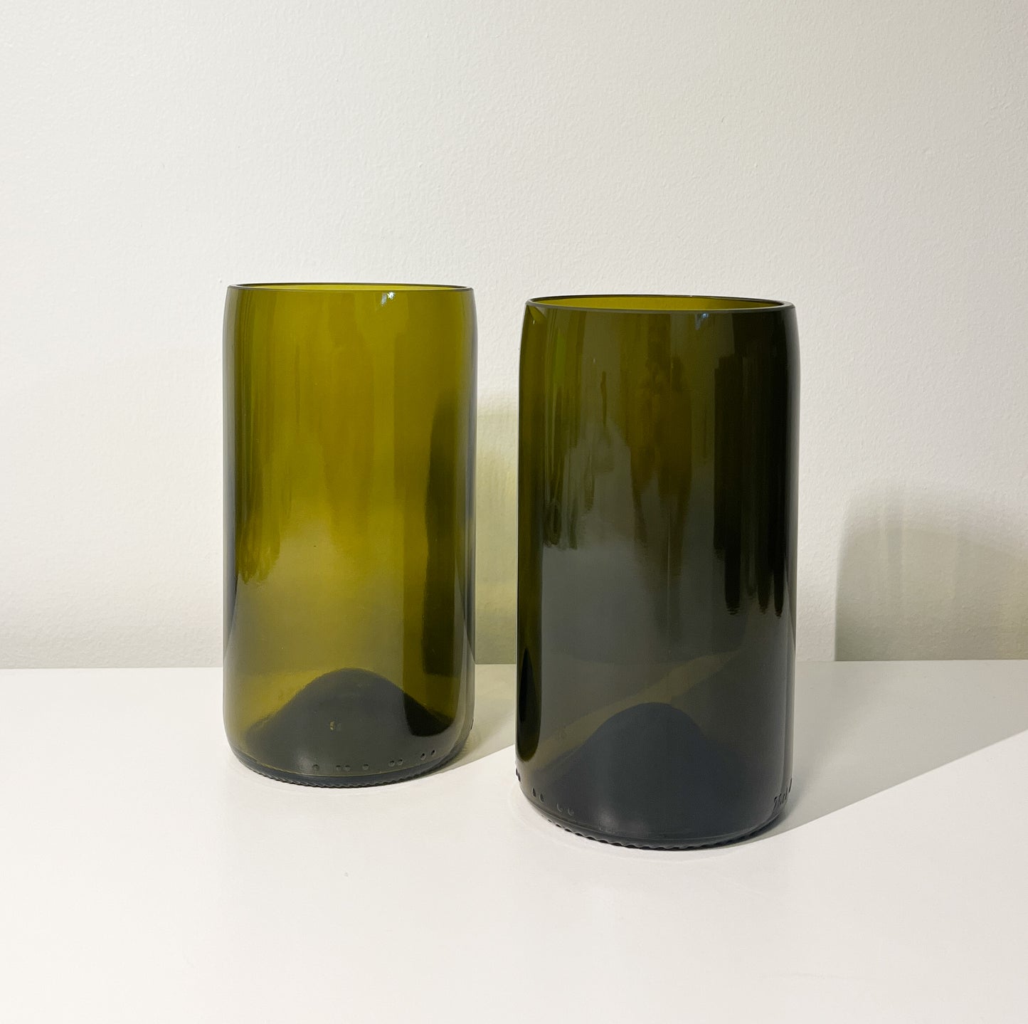 Verre au sommet arrondi