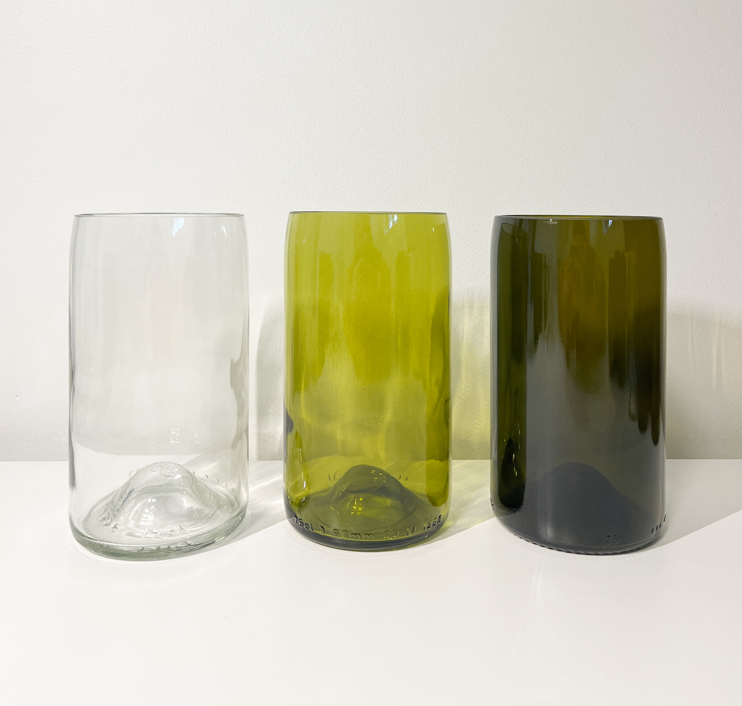 Verre au sommet arrondi