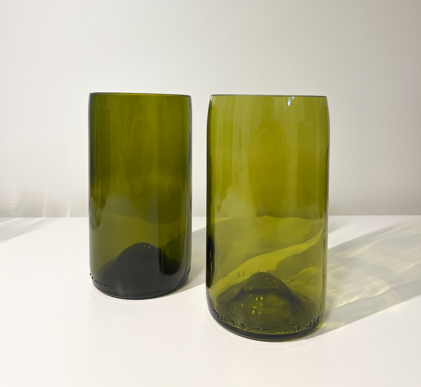 Verre au sommet arrondi