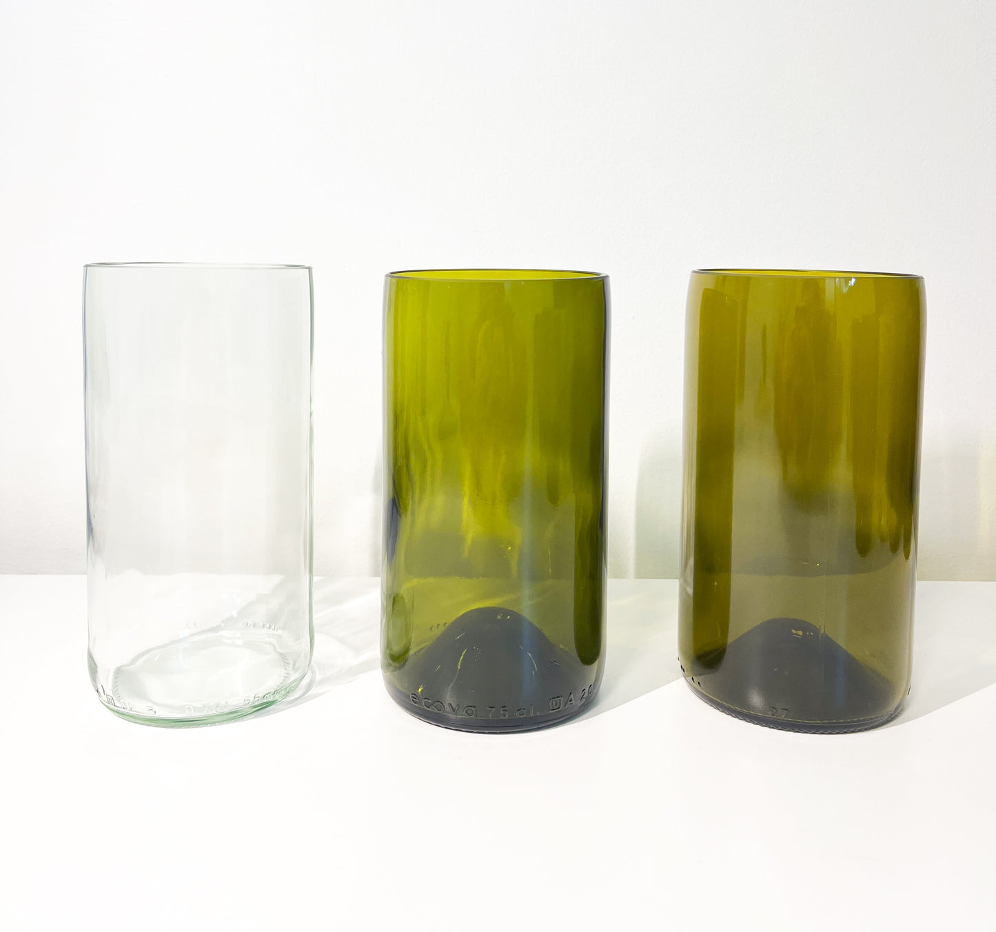Verre au sommet arrondi
